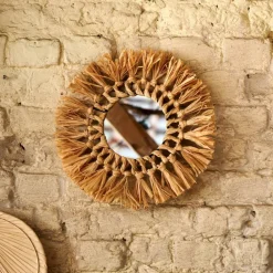 RAFFIA Specchio Naturale