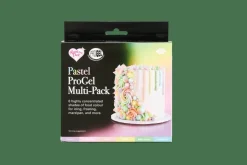 RAINBOWDUST 6 Confezioni Pasta Zucchero Colori Pastello Vari Colori