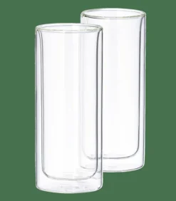 RELAX Bicchieri A Doppia Parete,set Di 2 30 CL Trasparente