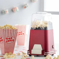 RETRO FUN Macchina Per Popcorn Rosso