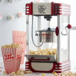 RETRO FUN Macchina Per Popcorn XL Rosso