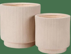 ROMA CREME Vaso Da Giardino Crema