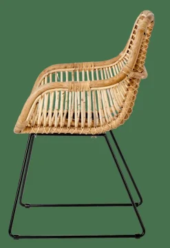 ROTAN Sedia Da Tavolo Naturale