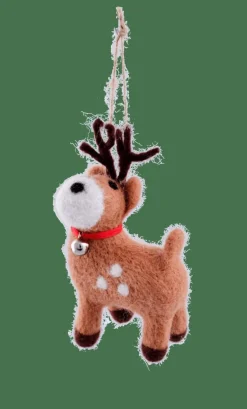 RUDOLPH Decorazione Sospesa Marrone