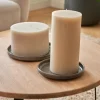 RUSTIC Candela Ondulata Beige