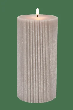 RUSTIC Candela Ondulata Grigio