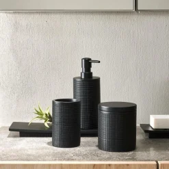 SAMOURAI Conten Disch Strucc Con Coperchio Nero