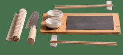 SAMOURAI Set Per Sushi 10 Pezzi Naturale