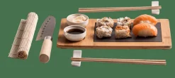 SAMOURAI Set Per Sushi 10 Pezzi Naturale