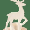 SCANDY DEER Portalumini Bianco, Naturale