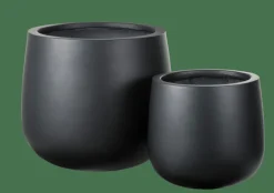 SENSE Vaso Da Giardino Nero