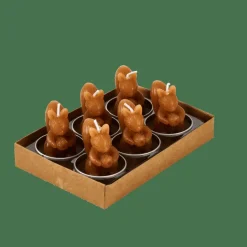 SQUIRREL Lumini Set Di 6 Marrone