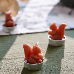 SQUIRREL Lumini Set Di 6 Marrone