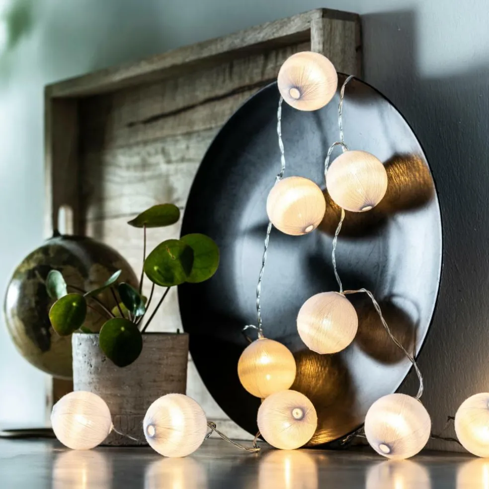 STRUNG Filo Luminoso 10 Leds Bianco