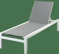 SYDNEY Lettino Set Di 2 Bianco