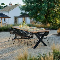 TEAK LUXE Lettino Naturale