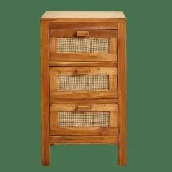TECK Armadio A 3 Cassetti Naturale