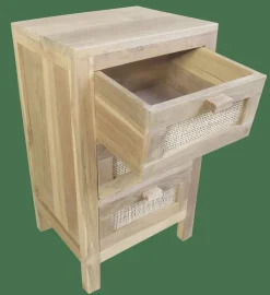 TECK Armadio A 3 Cassetti Naturale
