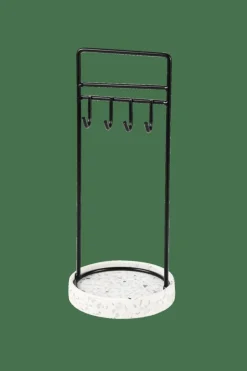 TERRAZZO Portagioielli Nero, Bianco, Grigio