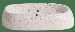 TERRAZZO Portasapone Bianco