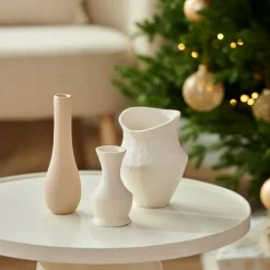 TOLEDO Vaso TOLEDO VASO CREMA 12 CM Crema