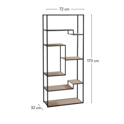 TRAPP Scaffale Da Parete Marrone