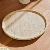 TRAVI Piatto Da Portata Naturale
