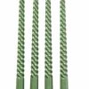 TWIST Candele Intrecciate Set Di 4 Arancione