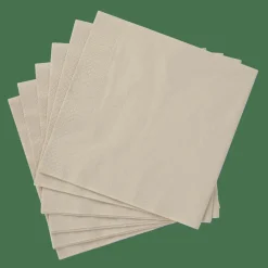 UNI Set Di 20 Tovaglioli Beige