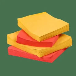 UNI Set Di 20 Tovaglioli Ocra