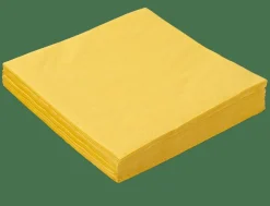 UNI Set Di 20 Tovaglioli Ocra