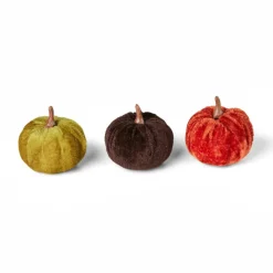 VELVET 9 Zucche Decorative Multicolore