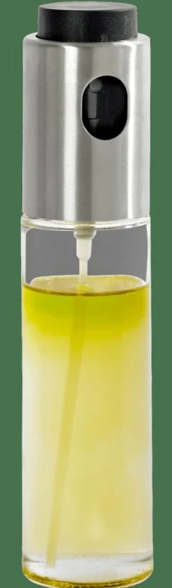 VINAIGRE Vaporizzatore Olio O Aceto Nero, Argentato, Trasparente