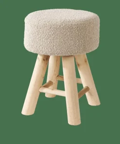VINCE Sgabello Bianco