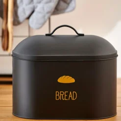 VIRA Contenitore Per Pane Nero