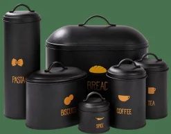 VIRA Contenitore Per Pane Nero