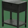 WEBSTER Comodino Nero