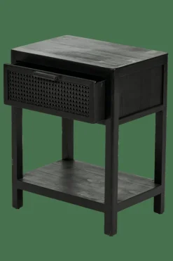 WEBSTER Comodino Nero