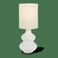WHITESTONE Lampada Tav+paralume E27 Bianco Antico