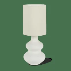 WHITESTONE Lampada Tav+paralume E27 Bianco Antico