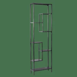 WILLIAM Scaffale Da Parete Nero
