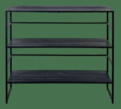 XAVIER Scaffale Da Parete Nero