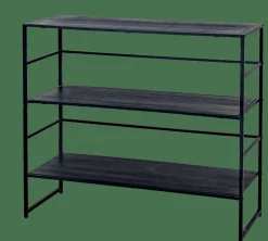 XAVIER Scaffale Da Parete Nero