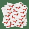 X-MAS DOG Set Di 20 Tovaglioli Multicolore