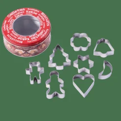 X-MAS Formine Coppaimpasto Set Di 8 Argentato
