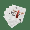 X-MAS MOOSE Set Di 20 Tovaglioli Multicolore