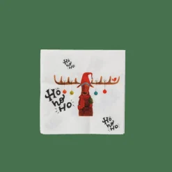 X-MAS MOOSE Set Di 20 Tovaglioli Multicolore