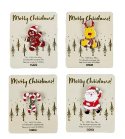 X-MAS Set Per Cupcake 48 Pezzi Multicolore
