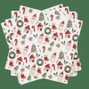 X-MAS VIBE Set Di 20 Tovaglioli Multicolore