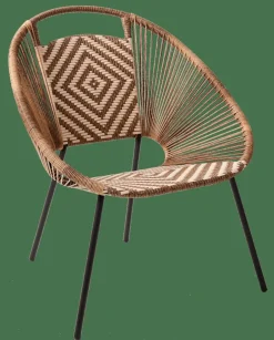 YUMA Sedia Lounge Naturale